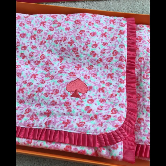 kate spade baby blanket